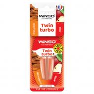 Ароматизатор подвесной WINSO Twin Turbo Apple & Cinnamon 538730 18 мл