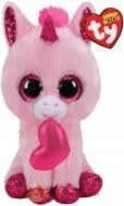 М'яка іграшка TY Beanie Boo's Valentine Darling Unicorn 36848 15 см рожевий