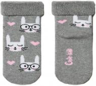 Носки детские для девочекдля мальчиков Conte-Kids CK SOF-TIKI (с отворотом) 6С-19СП р.12 серый