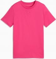 Футболка Puma ESS Centered Cat Logo Tee G 69297259 р.140 розовый