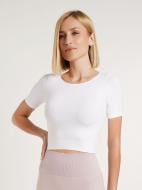 Футболка с коротким рукавом Giulia Crop t-shirt bianco р.S/M белый