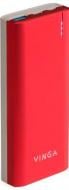 Повербанк Vinga soft touch 10000 mAh red (BTPB3810QCROR)