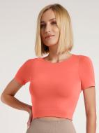 Футболка с коротким рукавом Giulia Crop t-shirt р.S/M коралловый