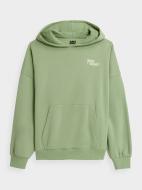 Джемпер 4F SWEATSHIRT F698 4FAW23TSWSF698-44S р.S зеленый