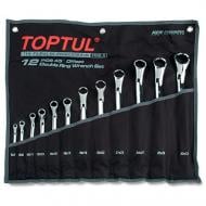 Набор ключей накидных Toptul (угол 45°) 6-32 мм GAAA1202