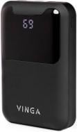 Універсальна мобільна батарея Vinga Display soft touch 10000 mAh black (BTPB0310LEDROBK)