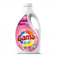 Гель для машинного та ручного прання Gama Floral з квітковим ароматом 1,98 л 1 шт.