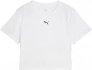 Футболка Puma W TAD ESSENTIAL Baby Tee 52589402 р.L білий Футболка Puma W TAD ESSENTIAL Baby Tee 52589402 р.L білий