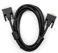 Кабель мультимедийный Vinga DVI – DVI 3 м черный (VCPDCDVIMM3BK) DVI 24+1