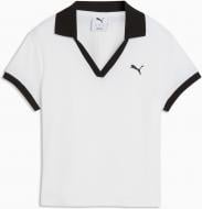 Футболка Puma WARDROBE ESS Polo 63539502 р.L белый