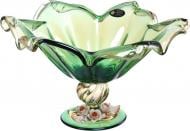 Фруктовница зеленая TOMAS GREEN/HONEY 39X39X22 White cristal