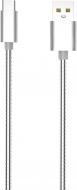 Кабель Nomi USB Type-C 1 м серебряный (480526) dcwq 10c