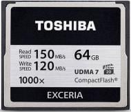 Карта памяти Toshiba Compact Flash 1000X 64GB (CF-064GTGI(8)