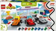 Конструктор LEGO DUPLO Автомобили для гонки и пилоты команд Формулы-1 10445