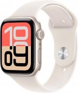 Смарт-годинник Apple Watch SE 3 GPS + Cellular 44mm Starlight Aluminium Case with Starlight Sport Band - S/M (MEPE4RK/A)