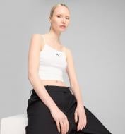Топ Puma WARDROBE ESS Ribbed Tank Top 62977102 р.M белый