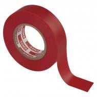 Изолента Emos 19 мм x 20 м красная ПВХ F61923