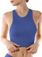 Топ Giulia Halter top rib р.S/M синий Топ Giulia Halter top rib р.S/M синий