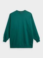 Свитшот 4F SWEATSHIRT F0764 4FAW23TSWSF0764-40S р.XS зеленый