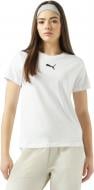 Футболка Puma ESS ELEVATED Comfort Logo Tee 63457602 р.M белый Футболка Puma ESS ELEVATED Comfort Logo Tee 63457602 р.M белый