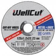 Круг відрізний WellCut 125x1,2x22,2 мм WCM12512