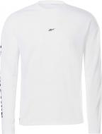 Джемпер Reebok LM LS TEE GN5976 р. S белый