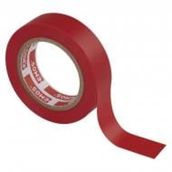 Изолента Emos 15 мм x 10 м красная ПВХ F61513