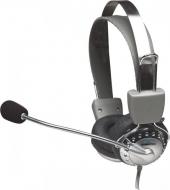 Наушники Intracom Manhattan Headset Stereo silver (175517)