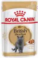 Корм вологий для дорослих котів породи британська короткошерстна Royal Canin British Shorthair Adult птиця 85 г
