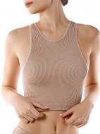 Топ Giulia Halter top rib р.S/M бежевый