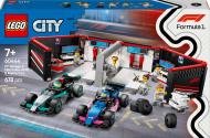 Конструктор LEGO City Гараж F1® и автомобили Mercedes-AMG и Alpine 60444