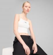 Футболка Puma WARDROBE ESS Ribbed Tank Top 62977102 р.S белый