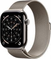 Смарт-годинник Apple Watch Series 11 GPS + Cellular 42mm Natural Titanium Case with Natural Milanese Loop (MF8P4RK/A)