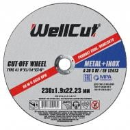 Круг отрезной WellCut 230x1,9x22,2 мм WCM23019