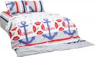 Комплект постельного белья Морской 2,0 разноцветный UP! (Underprice) Комплект постельного белья Морской 2,0 разноцветный UP! (Underprice)