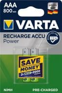 Акумулятор Varta Rechargeable 800 mAh AAA (R03, 286) 2 шт.