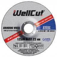 Круг зачисний WellCut 125x6,0x22,2 мм WCG2712560