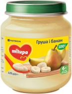 Пюре Milupa ФРУКТОВЕ «ГРУША І БАНАН» ДЛЯ ДІТЕЙ ВІД 6 МІСЯЦІВ 125 г