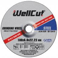 Круг зачистной WellCut 180x6,0x22,2 мм WCG2718060