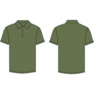 Тенниска-поло МИЛИТАРИ женская размер XXXL зеленый