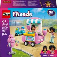 Конструктор LEGO Friends Ятка со сладкой ватой и скутер 42643