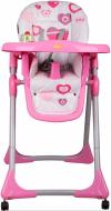 Стільчик для годування Bertoni YAM YAM pink hearts 13986