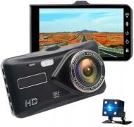 Відеореєстратор Inspire A12 FullHD 1296p з Touch-екраном та камерою заднього виду