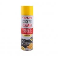 Полироль для приборной панели Cockpit Cleaner Банан CarLife CF504 500 мл Полироль для приборной панели Cockpit Cleaner Банан CarLife CF504 500 мл