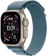 Смарт-часы Apple Watch Ultra 3 GPS + Cellular 49mm Natural Titanium Case with Light Blue Alpine Loop - Small (MEWK4QP/A)