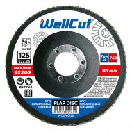 Круг пелюстковий WellCut 125 мм P60 WC2760125