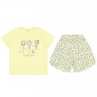 Пижама детская для девочек Funtime Girls р.104 желтый/разноцветный