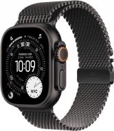 Смарт-часы Apple Watch Ultra 3 GPS + Cellular 49mm Black Titanium Case with Black Titanium Milanese Loop - Large (MF1T4QP/A)