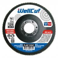 Круг пелюстковий WellCut 125 мм P60 WC2960125