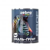 Эмаль-грунт ZEBRA PROF 048P Синий глянец 2,5 кг
